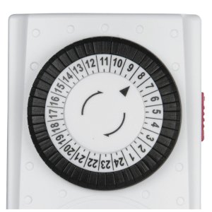 (km0) Temporizador De Interior Hama Mini Mecanico 2 Modos Intervalos 30min 2