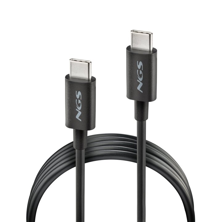 Cable Usb-c A Usb-c 1m Ngs Zyro 60w-1 Black Usb 2.0 60w 1m Negro