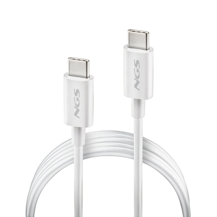 Cable Usb-c A Usb-c 1m Zyro 60w-1 White Usb 2.0 60w 1m Blanco