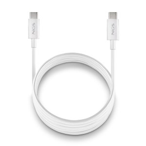 Cable Usb-c A Usb-c 1m Zyro 60w-1 White Usb 2.0 60w 1m Blanco 2
