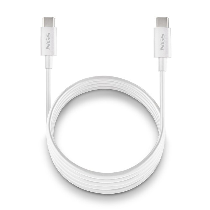 Cable Usb-c A Usb-c 1m Zyro 60w-1 White Usb 2.0 60w 1m Blanco