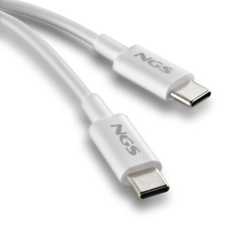 Cable Usb-c A Usb-c 1m Zyro 60w-1 White Usb 2.0 60w 1m Blanco