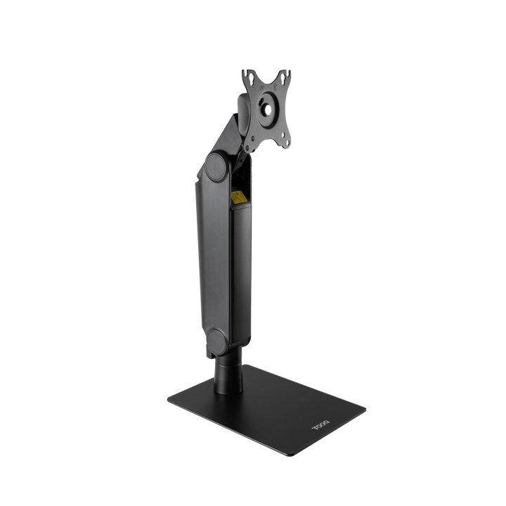 Soporte De Mesa Con Base Tooq Db1741tn-b 1 Pantalla 17" A 32" Max 8kg Vesa 75x75 100x100 Negro