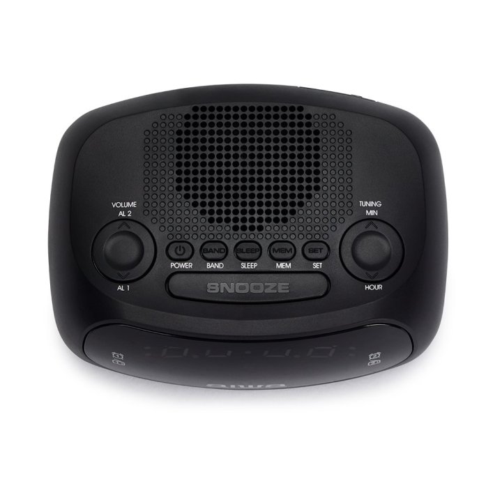 Radio Despertador Aiwa Cr-09j Am/fm Doble...