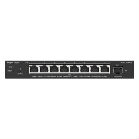Switch Gestionable L2 Ruijie Rg-es209mg-p 9p...