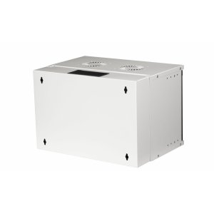 Armario Mural 19" Equip Eco Mount 7u Ewm-07-5440-g 540x400x330 Color Gris  Puerta Cristal Templado 2