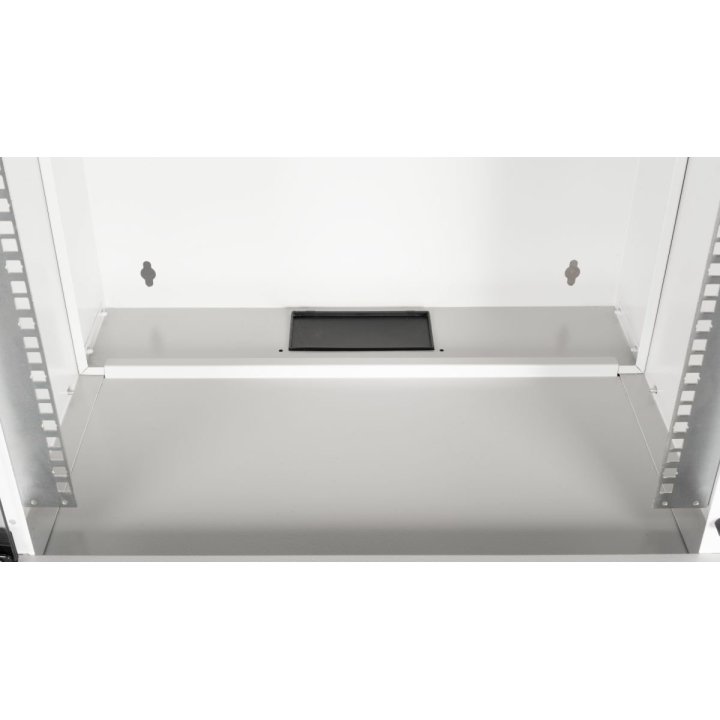 Armario Mural 19" Equip Eco Mount 7u Ewm-07-5440-g 540x400x330 Color Gris  Puerta Cristal Templado
