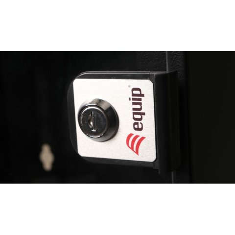 Armario Mural 19" Equip Eco Mount 9u Ewm-09-5440-b 540x400x463 Color Negro Puerta Cristal Templado