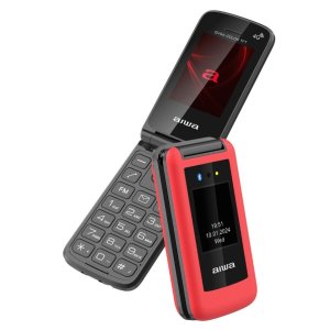 Movil Senior Aiwa Fp-30-2g Rd 2.4" 2g Bt Radio Fm Teclas...