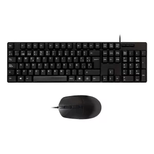 Teclado Y Mouse Unykach Uk50545 Oem Cable 1.5m 1200dpi Color Negro