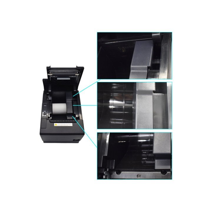 Tpv Impresora Equip 351005 Termica 58 80mm Corte Automatico Usb Rj45 Serie Cajon 