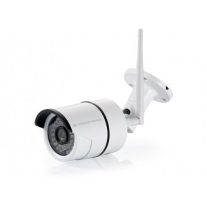 Camara Ip Conceptronic Jareth03w 1080p Instalacion Por Codigo Qr Led Exterior   Interior Wifi Cloud