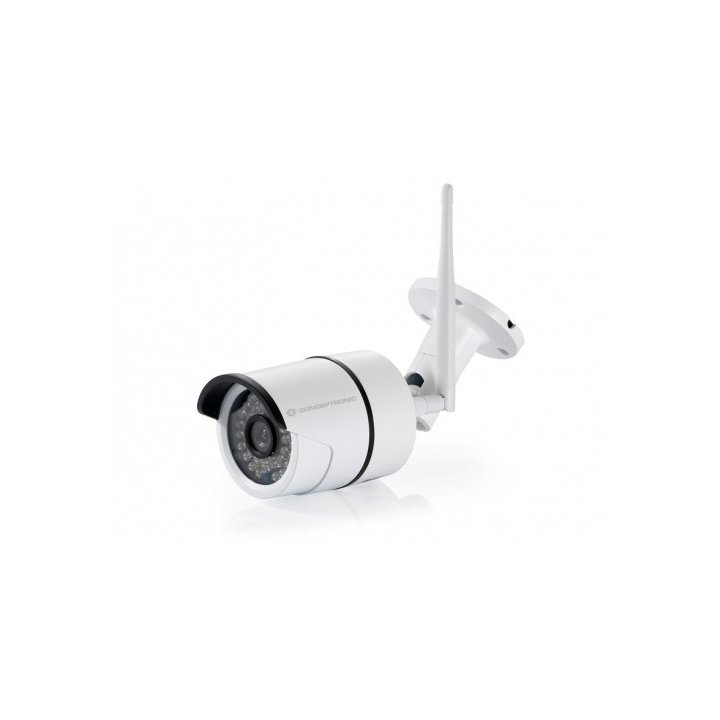 Camara Ip Conceptronic Jareth03w 1080p Instalacion Por Codigo Qr Led Exterior   Interior Wifi Cloud