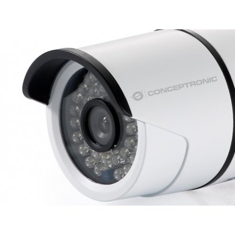 Camara Ip Conceptronic Jareth03w 1080p Instalacion Por Codigo Qr Led Exterior   Interior Wifi Cloud