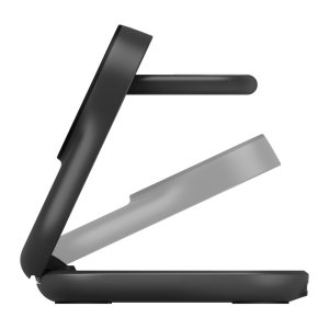 Base De Carga Belkin Ultracharge Negro Magnetico Plegable Qi2 25w Movil Reloj Y Auriculares  2