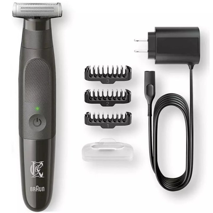 Afeitadora Braun King C Gillette Style Master 3 Peines Recargable Cabezal Inclinable