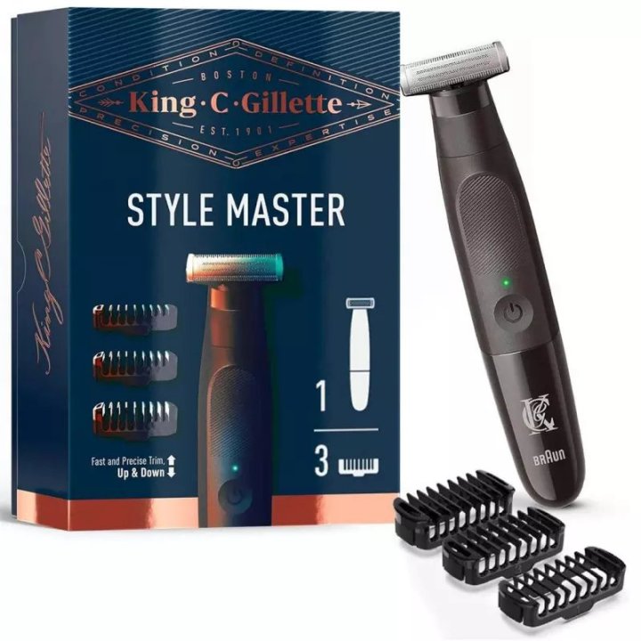 Afeitadora Braun King C Gillette Style Master 3...
