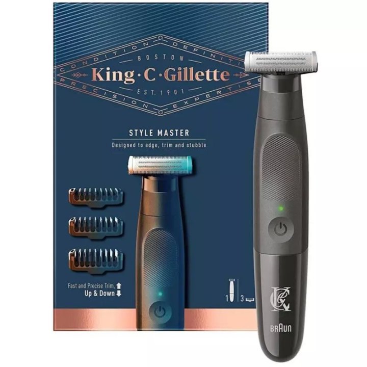 Afeitadora Braun King C Gillette Style Master 3...