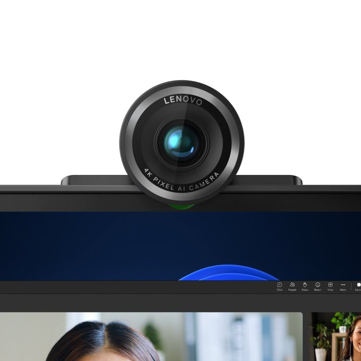 Webcam 4k Lenovo Pro Usb-c (con Adaptador Para Usb-a)