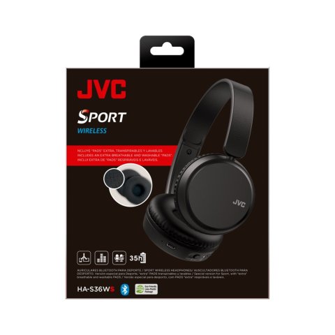 Headset Bluetooth Jvc Ha-s36ws Sport Bt...