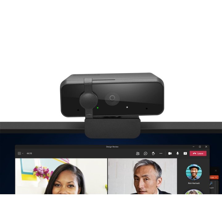 Webcam Lenovo Essential 2 Micros, Fhd, Angulo 85º Usb-a 