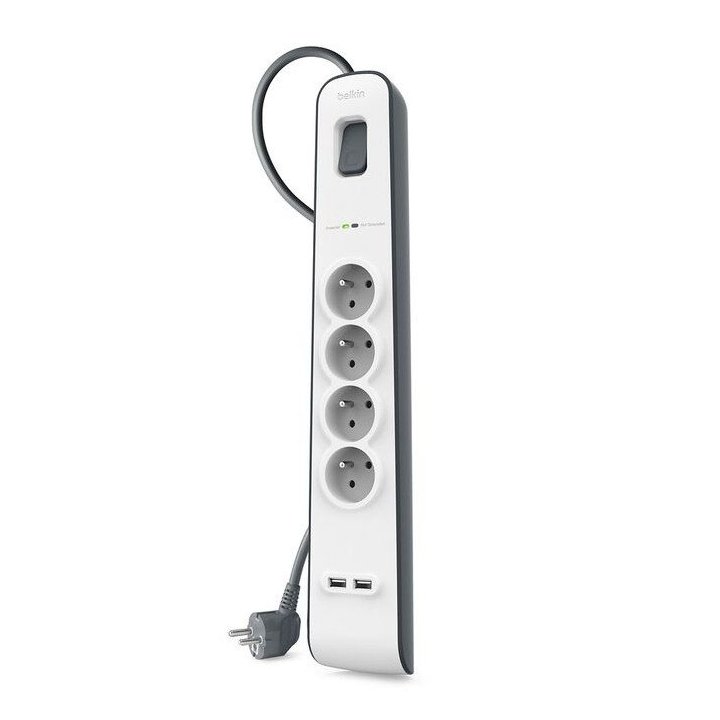 Regleta Alimentacion Belkin Bsv401vf2m-v2 4...
