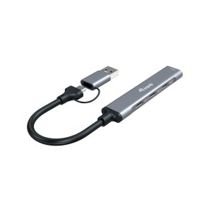 Hub Usb-c Equip 128969 A 1xusb-a  3xusb-c Adaptador Usb-c A Usb-a Incluido 2