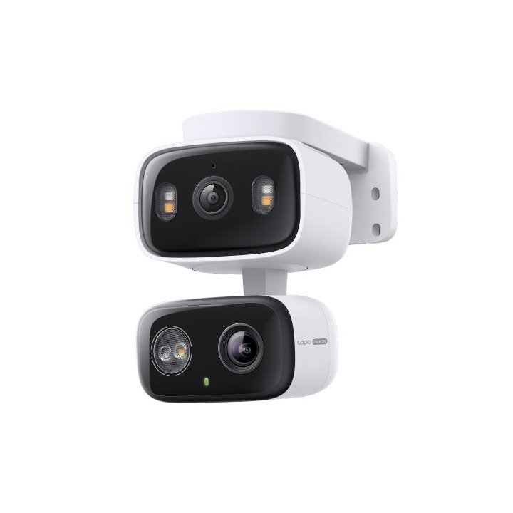 Camara Ip Wifi Tp-link Tapo Tc34 Doble Camara 125º Y Teleobjetivo Con Movimiento Ip65