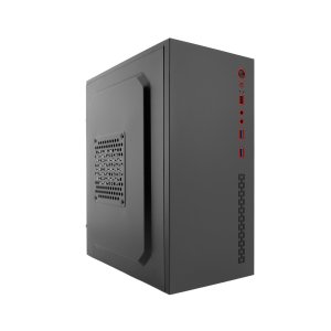 Caja Microatx Coolbox Pcc-mpc45-1 Negra. Incluye Fuente...