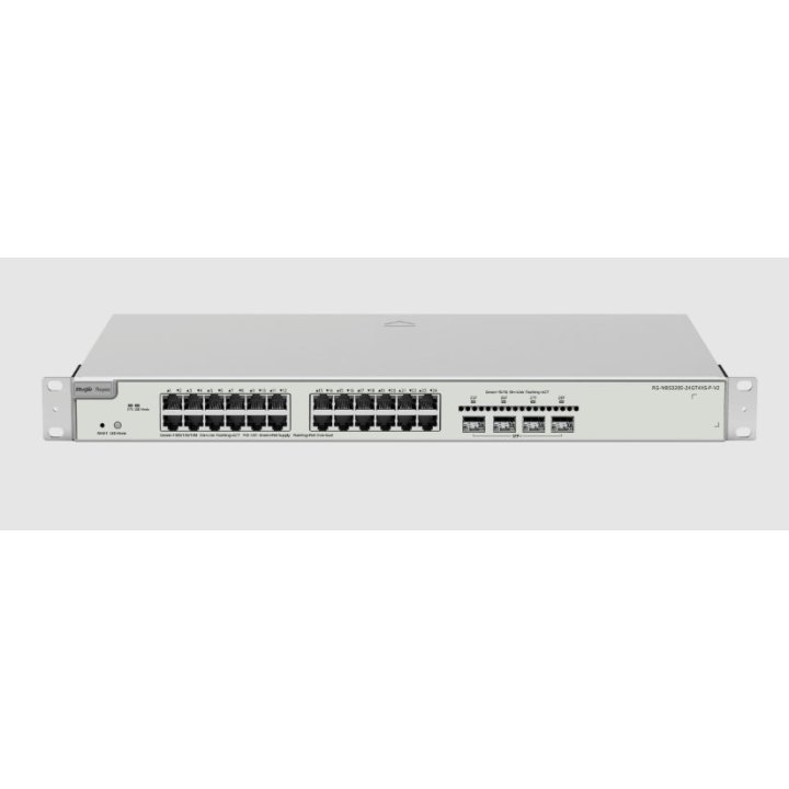 Switch Gestionable L2+ Ruijie Rg-nbs3200-24gt4xs-p-v2 24xrj45 Gb 4xsfp 10ge 24xpoe 370w Gestion Nube