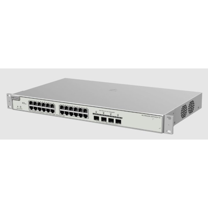 Switch Gestionable L2+ Ruijie Rg-nbs3200-24gt4xs-p-v2 24xrj45 Gb 4xsfp 10ge 24xpoe 370w Gestion Nube