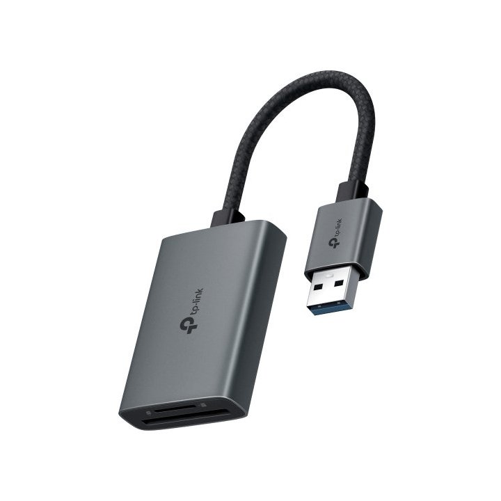 Card Reader Externo Usb-a Tplink Ua430 1xsd 1xmicrosd 3.0  Carcasa De Aluminio