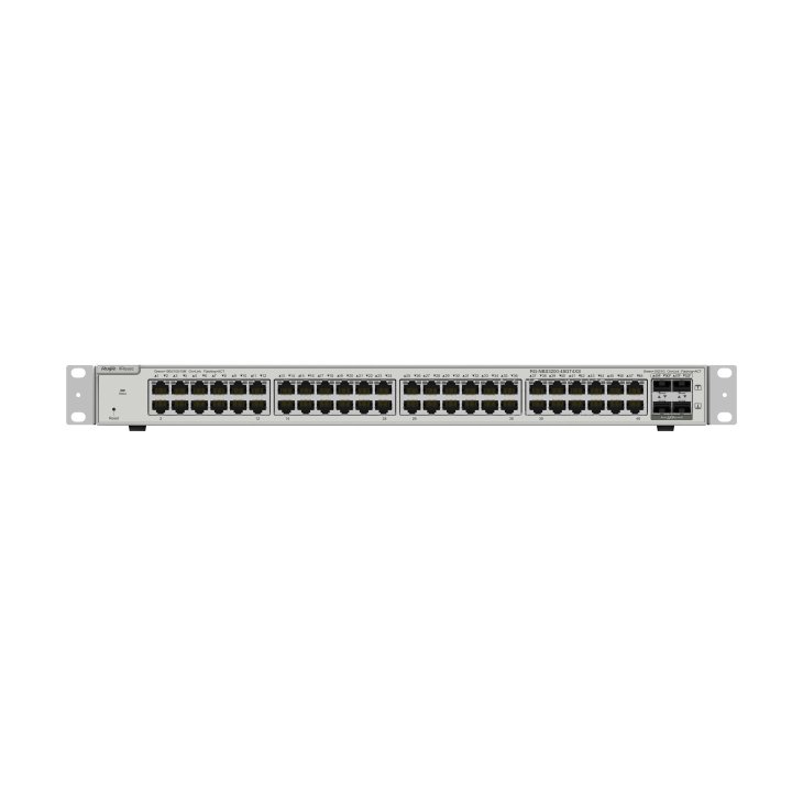 Switch Gestionable L2+ Ruijie Rg-nbs3200-48gt4xs 48xrj45 Gb 4xsfp 10ge  Gestion Nube