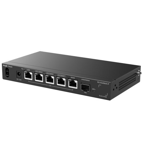 Router Vpn Ruijie Rg-eg406xs-p 5p 5x2.5gb (4...