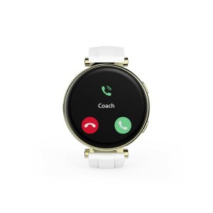 Smartwatch Hama 7000 Amoled 1.32" Ip68 3atm Manos Libres Diferentes Sensores Blanco Oro 2