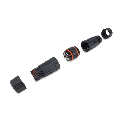 Adaptador Rj45 Cat.6 Hembra Hembra Exteriores Ip68 221162