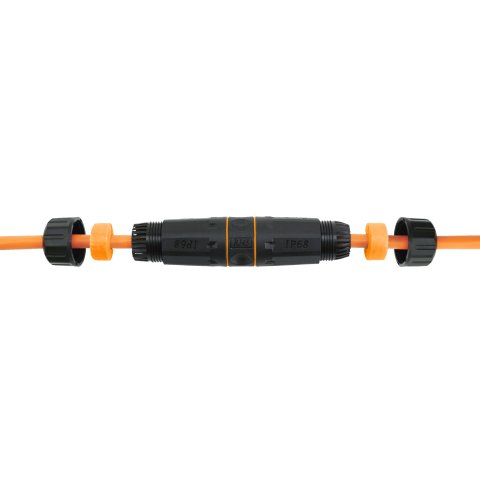 Adaptador Rj45 Cat.6 Hembra Hembra Exteriores Ip68 221162