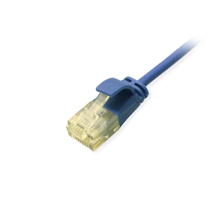 Latiguillo Slimflex U utp Categoria 6a Libre Halogenos 1.5m Color Azul Equip 626304
