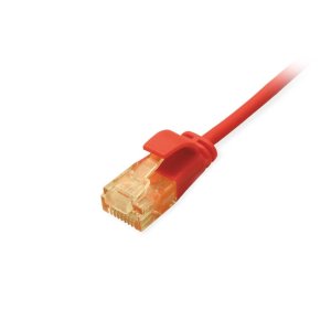 Latiguillo Slimflex U utp Categoria 6a Libre Halogenos 1.5m Color Rojo Equip 626200
