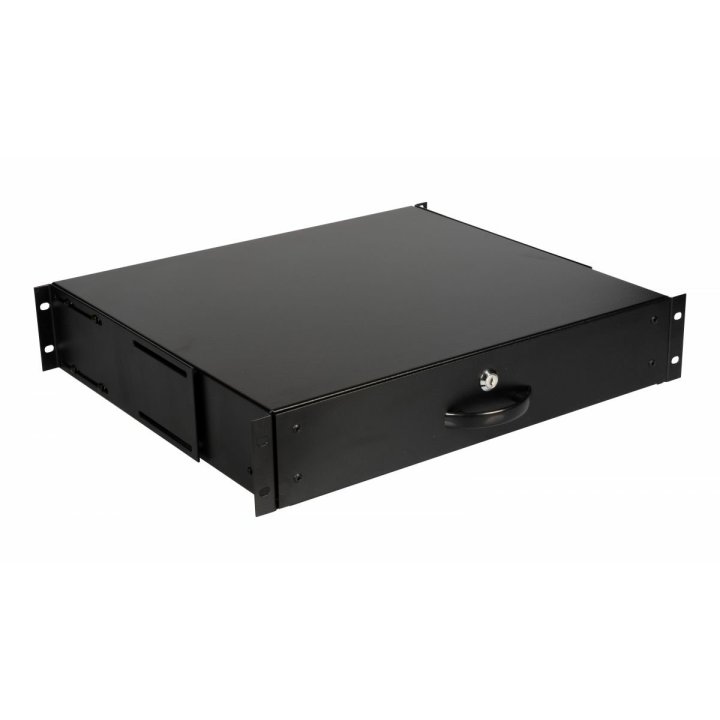 Cajon Para Rack 19" Equip Ezd-2-b 2u Color Negro
