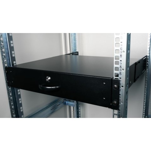 Cajon Para Rack 19" Equip Ezd-2-b 2u Color Negro

