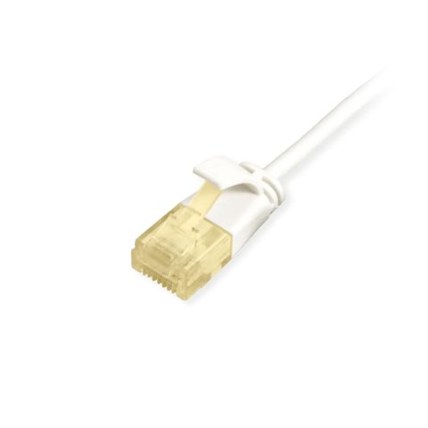 Latiguillo Slim U utp Categoria 6a Libre Halogenos 0.5m Color Blanco 626002