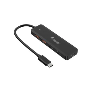 Hub Usb-c Equip Life 128966 Usb 3.2 10gps 2xusb-c 2x Usb-a Compatible Thunderbolt 3 4