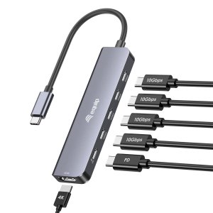 Docking Usb-c 6-en-1 Equip 133499 A 1xhdmi 4k 4xusb-c 10gbps  1xusb-c Pd 100w 2