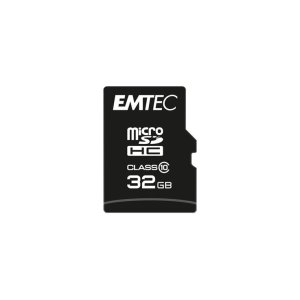 Memoria Sd Micro 32gb Emtec 20mb s Sd + Adapter Class 10 Ecmsdm32ghc10cge158505