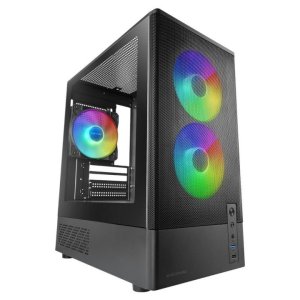 (km0) Caja Microatx Mars Gaming Mconyx Negra Lateral...
