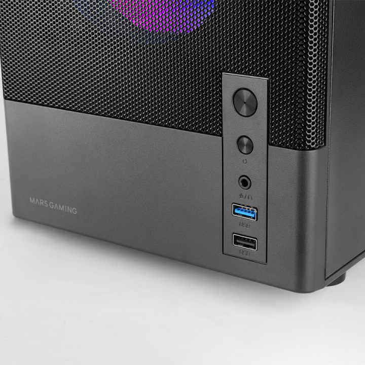 (km0) Caja Microatx Mars Gaming Mconyx Negra...