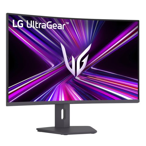 Monitor 32" Curvo Hdmi Displayport Lg 32g600a-b Gaming Qhd 1ms 180hz Regulable En Altura