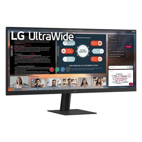 Monitor 29" Hdmi Displayp Lg 29up511a-b Profesional Uwfhd 21 9 5ms Ips 178º 178º Color Negro
