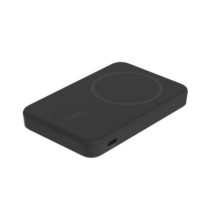 Powerbank Belkin Bpd006btbk Magnetica 5000mah Con Qi2 De 15w Negra
